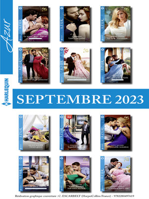 cover image of Pack mensuel Azur--11 romans + 1 titre gratuit (Septembre 2023)